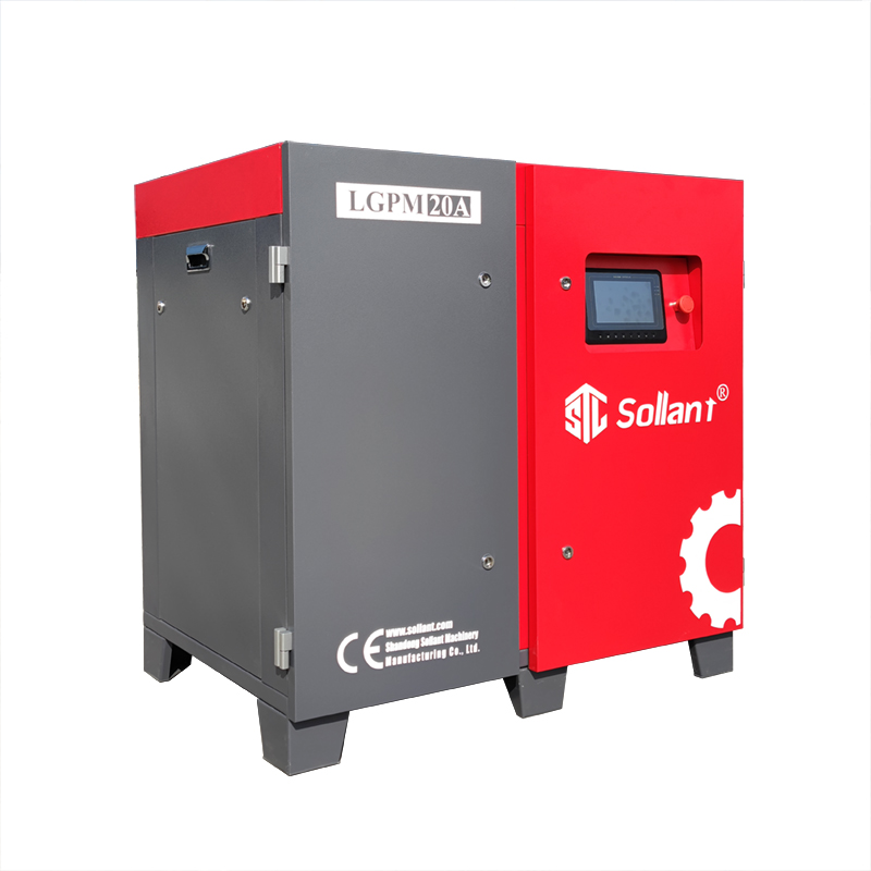 sollant 15kw compresor a tornillo inverter