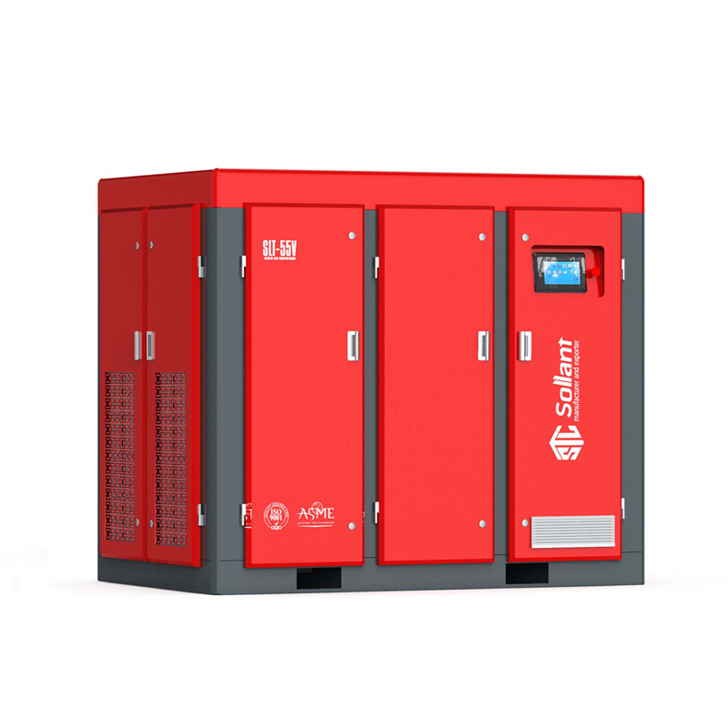 55kw sollant compresor de aire de tornillo rotativo