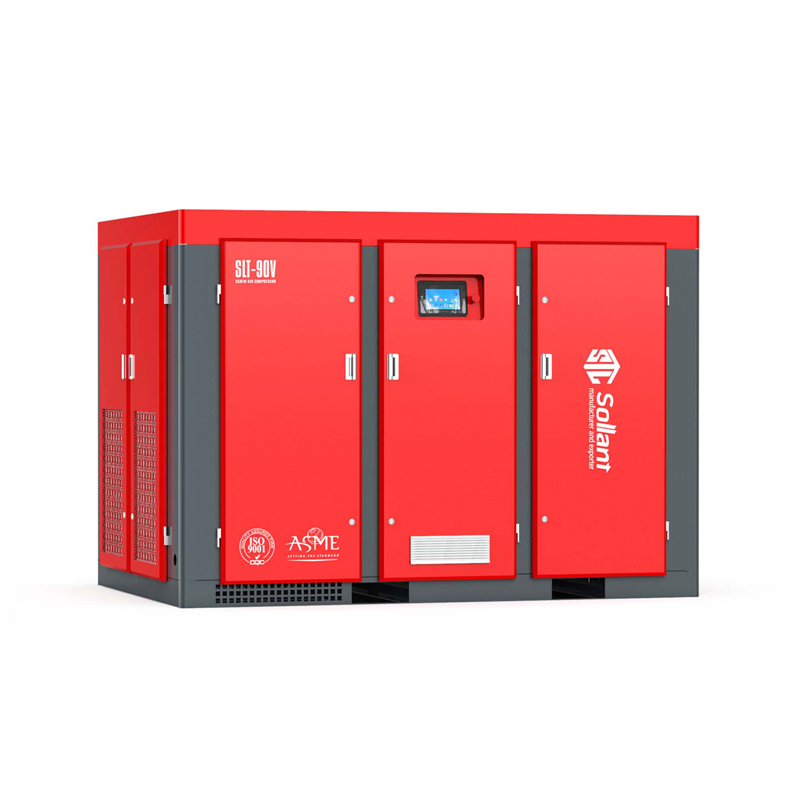 90kw sollant compresor de tornillo industrial