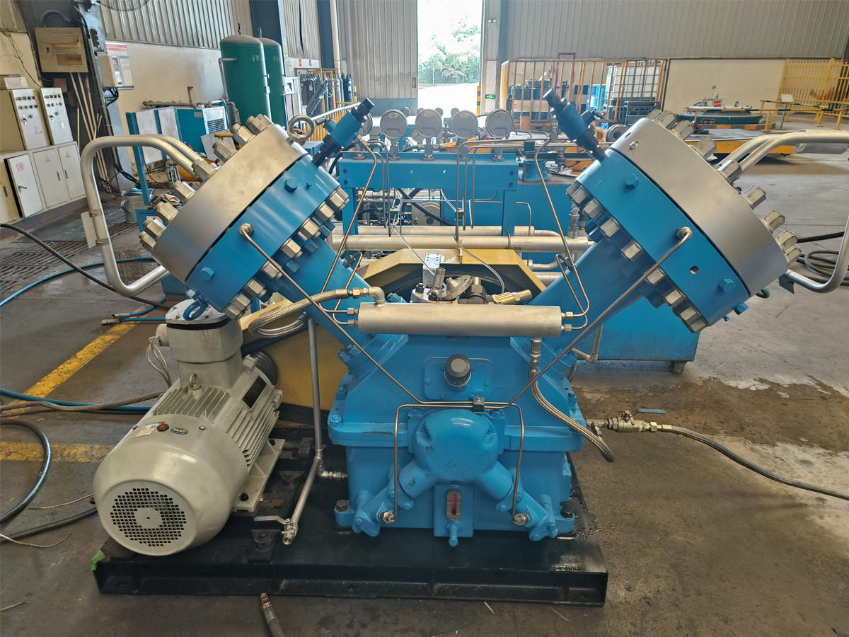 sollant pequeño compresor de hidrógeno