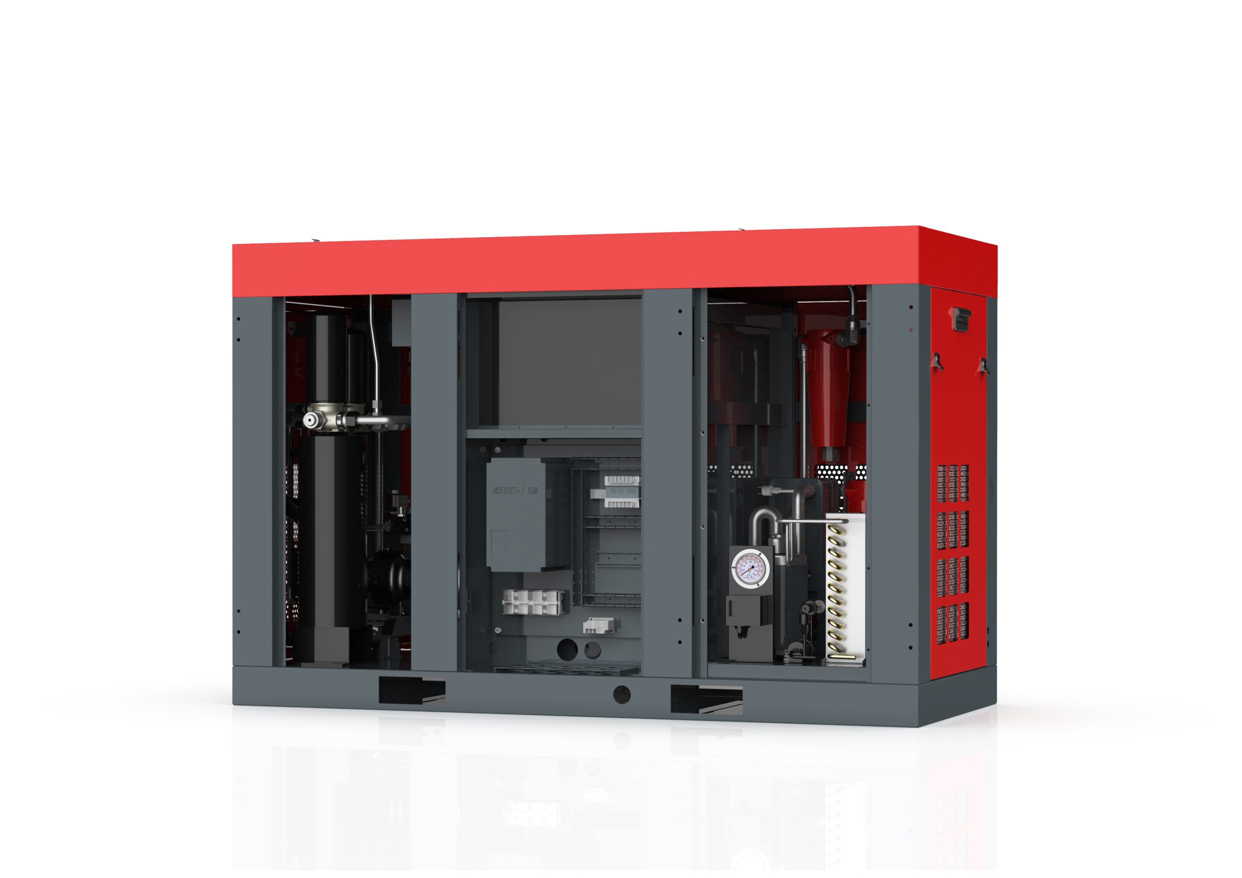 Compresor de aire con secador refrigerado integrado