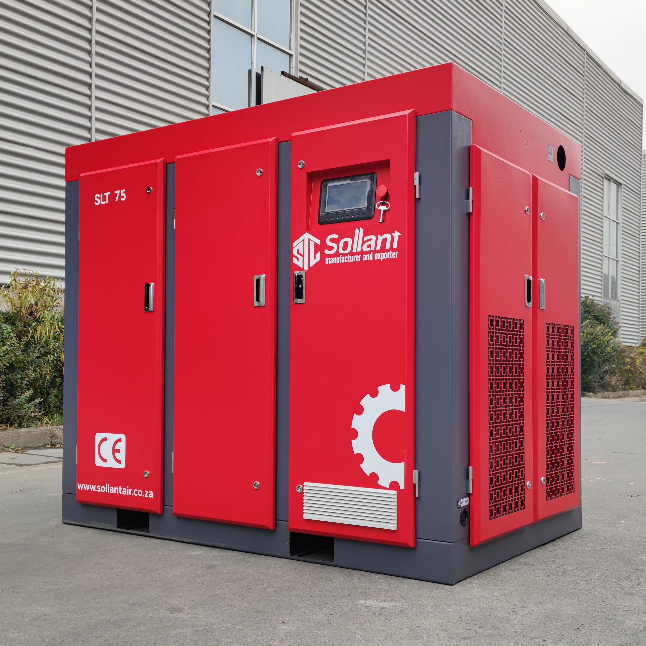 Escape de los Compresores de Tornillo