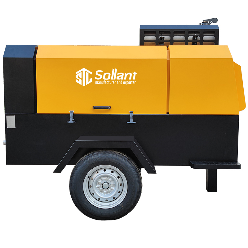 Compresor Diesel Móvil Sollant