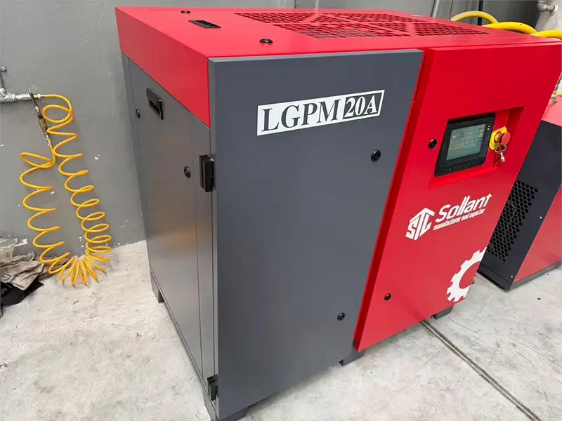 Compresor de tornillo rotativo - Sollant
